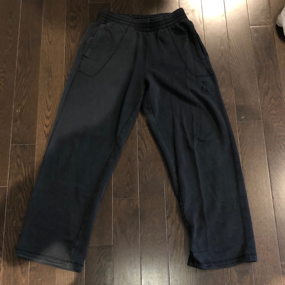 Black Jordan sweatpants (size small)